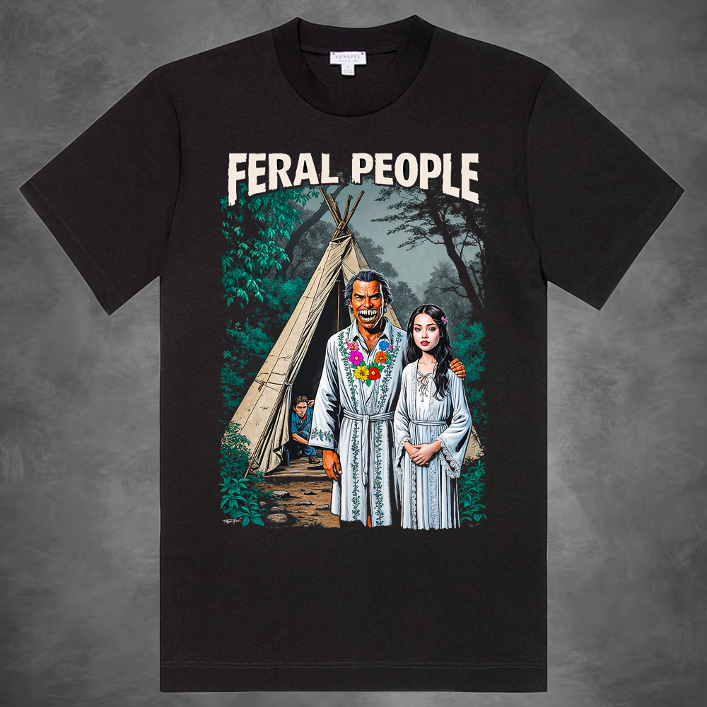 Feral People Black Tee *Limited Edition*